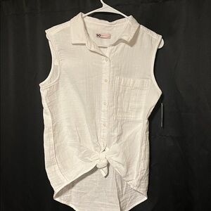 SO Classic White Blouse